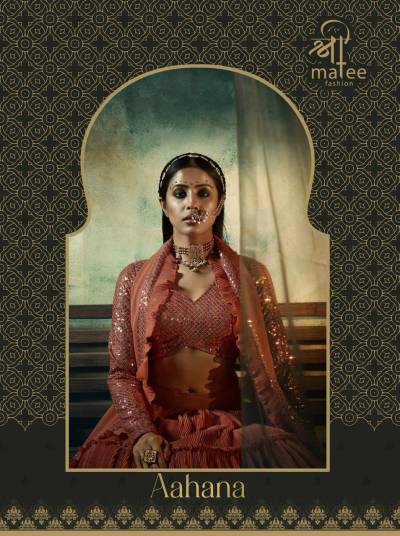 Aahana By ShreeMatee Designer Partywear Lehenga Choli Collection